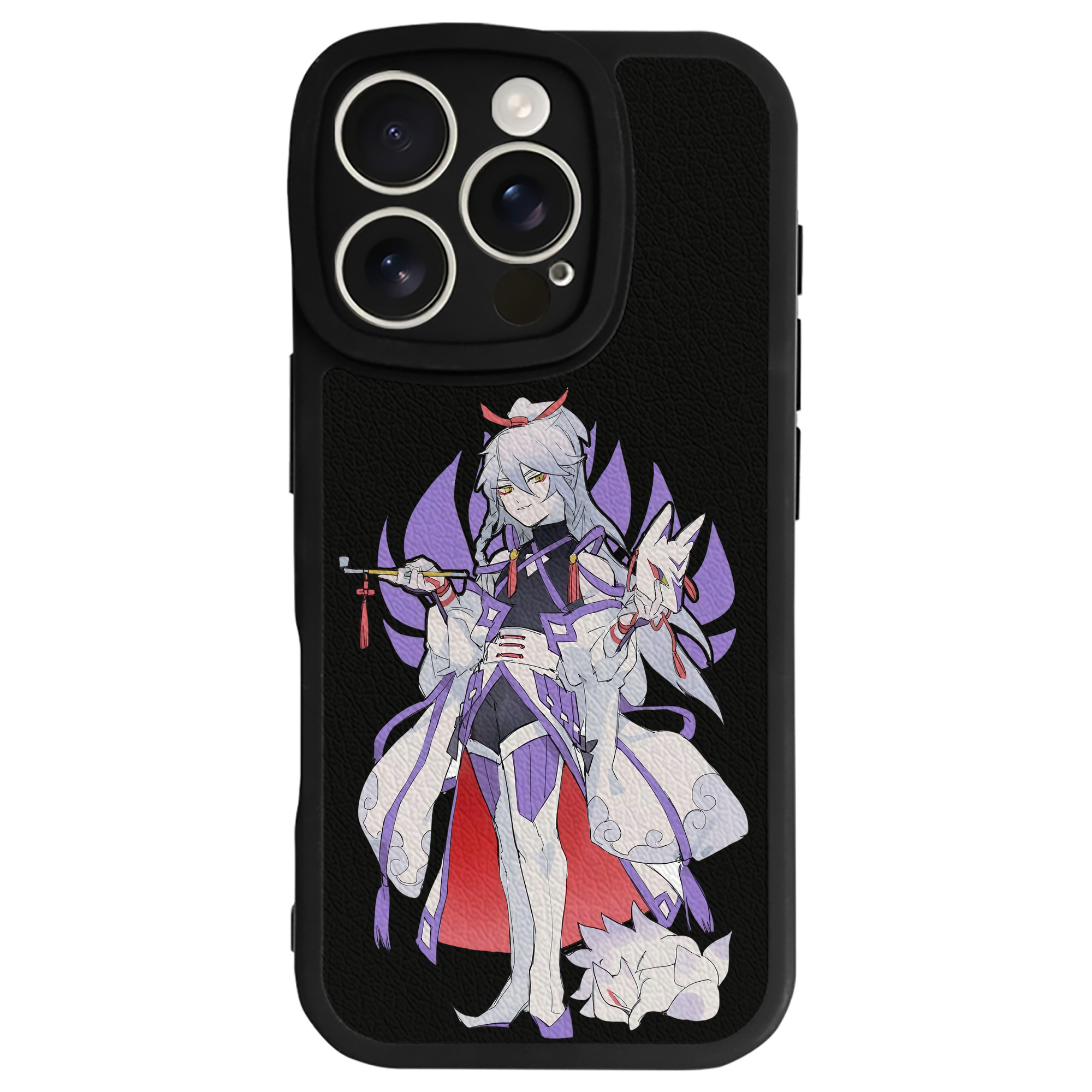 （画像用） 妖怪ウォッチ Yo-kai Watch 【iPhone 16シリーズ対応】シリコンスマホケース（レザー調） 材質：シリコン